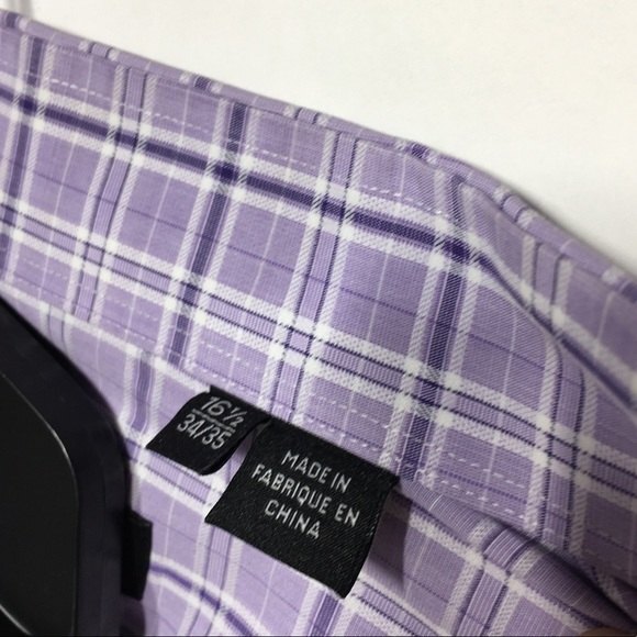 Boss Hugo Boss Miles Us Sharp Fit Check Shirt 16.5 - Picture 9 of 9